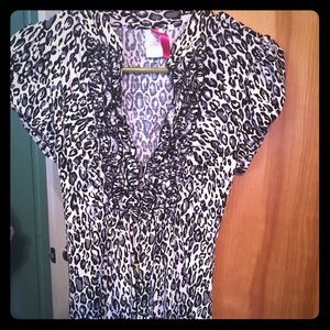 Cheetah blouse